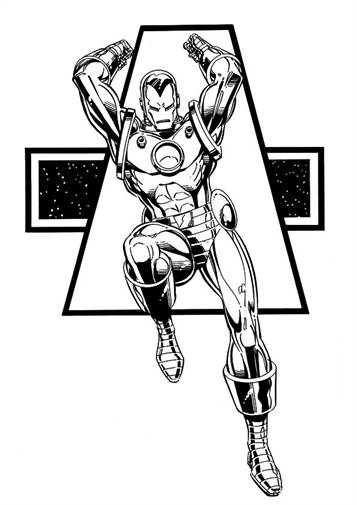 Kids-n-fun.com | 60 coloring pages of Iron Man